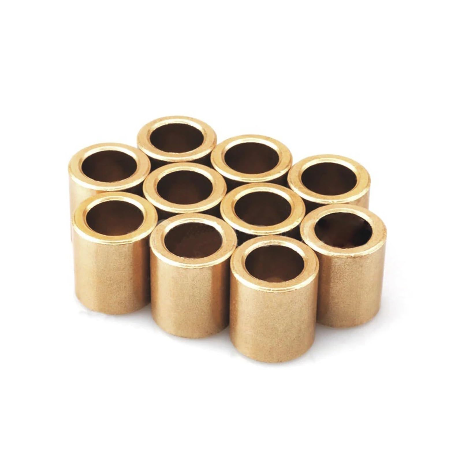 4/10PCS Cuscinetto Poroso Metallurgia Delle Polveri Bronzo Olio Bush Guida Manicotto ID 22 MILLIMETRI 22X30X20 25 28 30 32 35 di Precisione Base In Rame(10pcs,22X30X25)