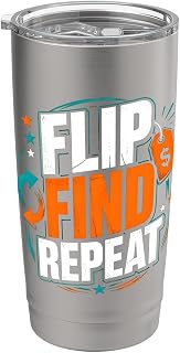 Flip Find Repeat Garage Sale Reseller Stainless Steel Insulated Tumbler