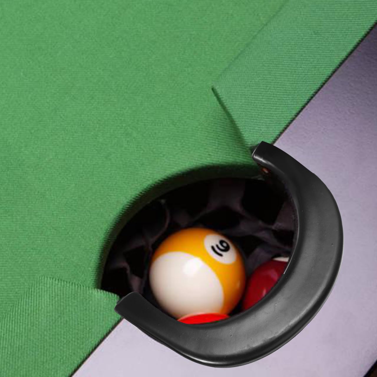 WOONEKY Lot de 6 patins de poche interchangeables durables pour petit snooker Accessoires de billard robustes pour une utilisation quotidienne