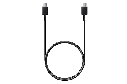 Samsung Original Type C to C Cable - 3.28 Feet (1 Meter), Black