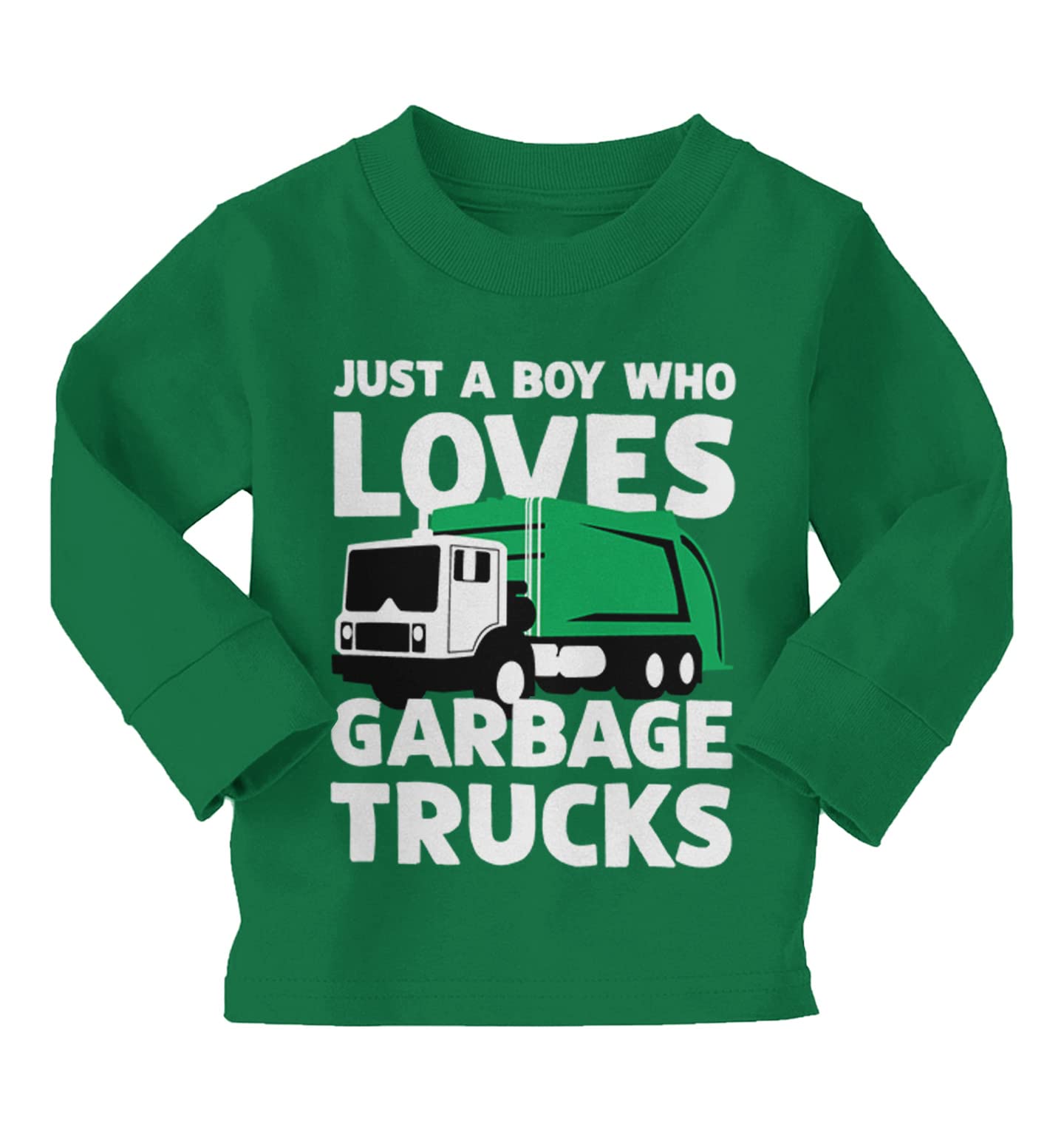 Just A Boy Who Loves Garbage Trucks Infant/Toddler Cotton Jersey T-Shirt