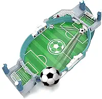 Futebol de Mesa Interativo Tabuleiro com Lançador Brinquedo Infantil de Futebol Jogo Portátil com Bolas 52cm