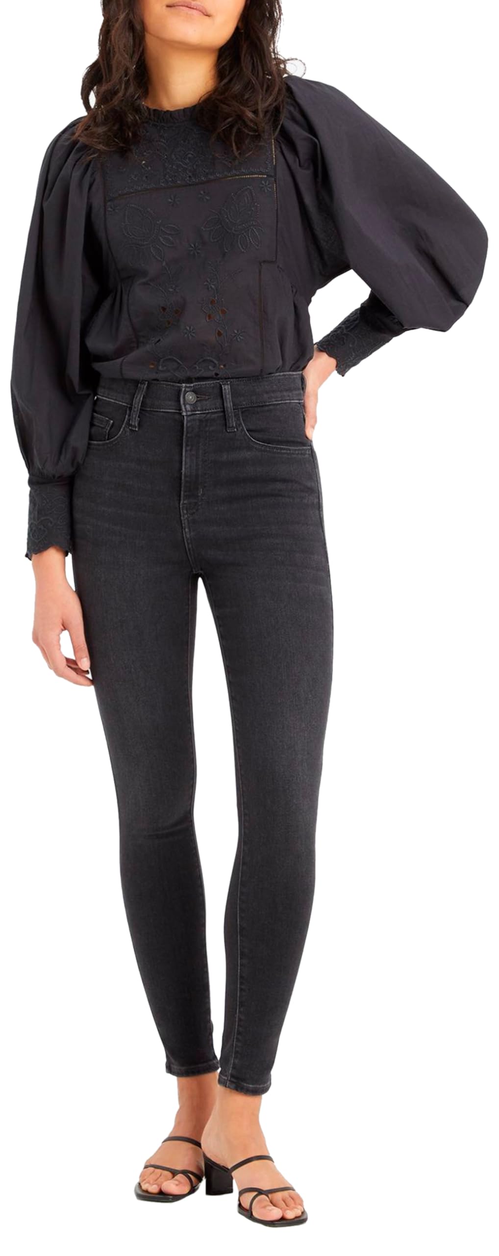 Levi's Women's 720 Hirise Super Skinny Jeans, Late Snack, 28W x 32L