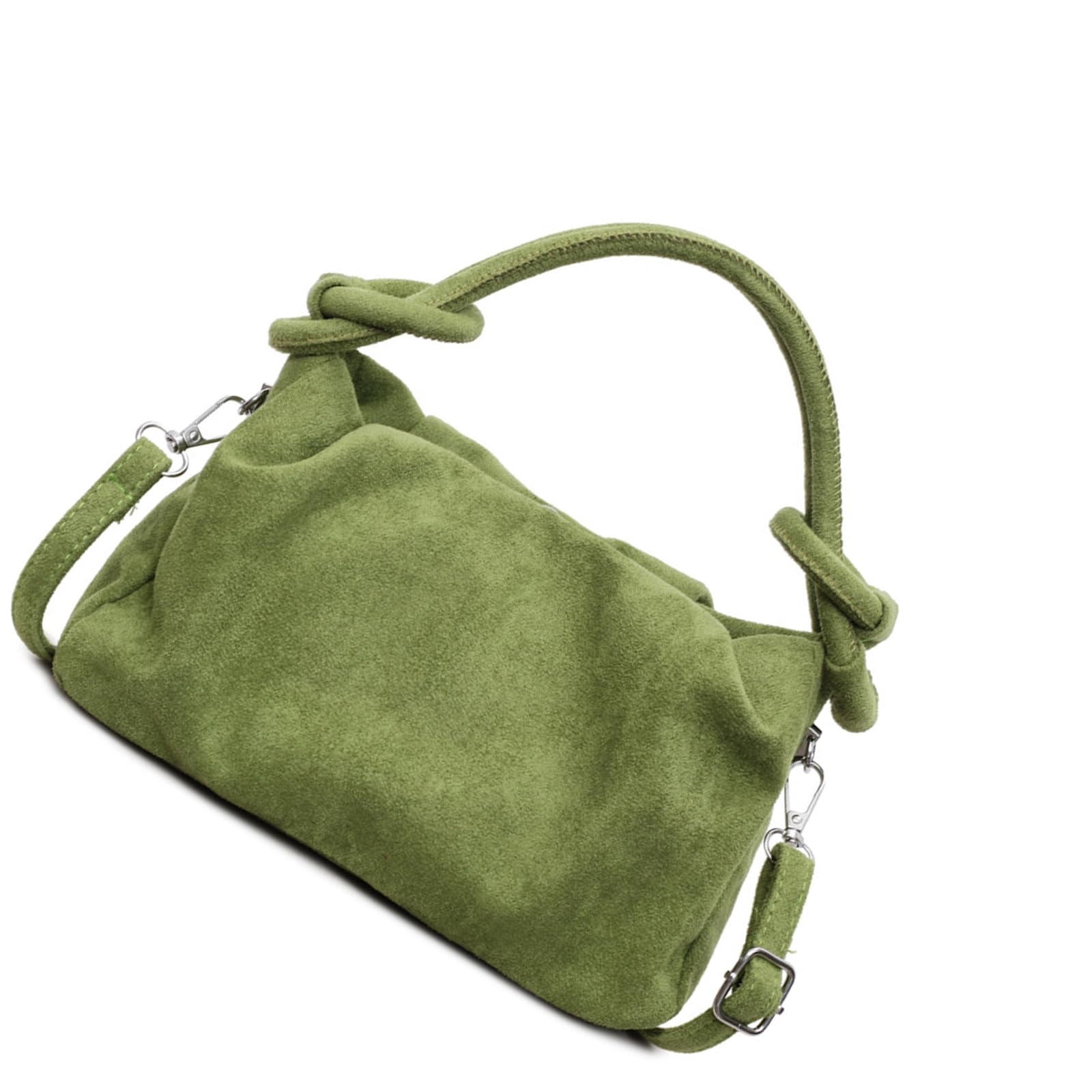 Maxtonser Shoulder Bag Women Crossbody Bags with Removable Strap Faux Suedes Clutches Toted Handbags Purses with Magnetic Closure