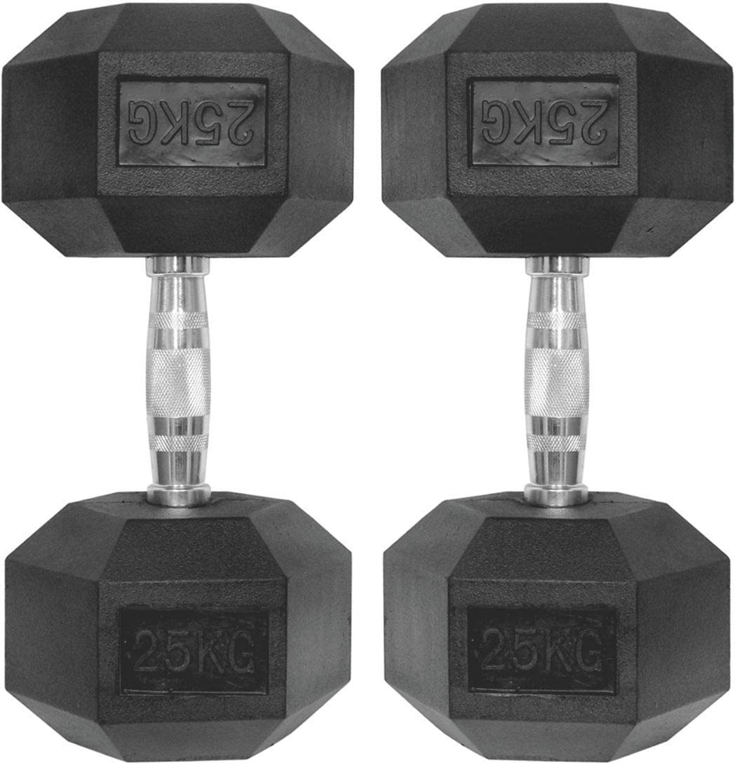 Body Maxx Hex Dumbells 25 Kg x 1 Pair (B01M16PTTI) Amazon Price History, Amazon Price Tracker