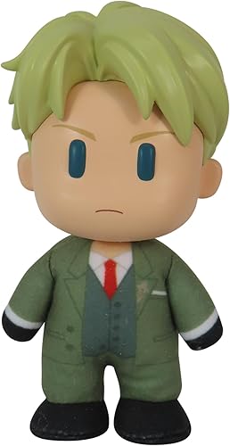 Great Eastern Entertainment Spy X Family - Loid Forger Cool Ver. Cabeza de plástico movible Ver felpa 4.5" H