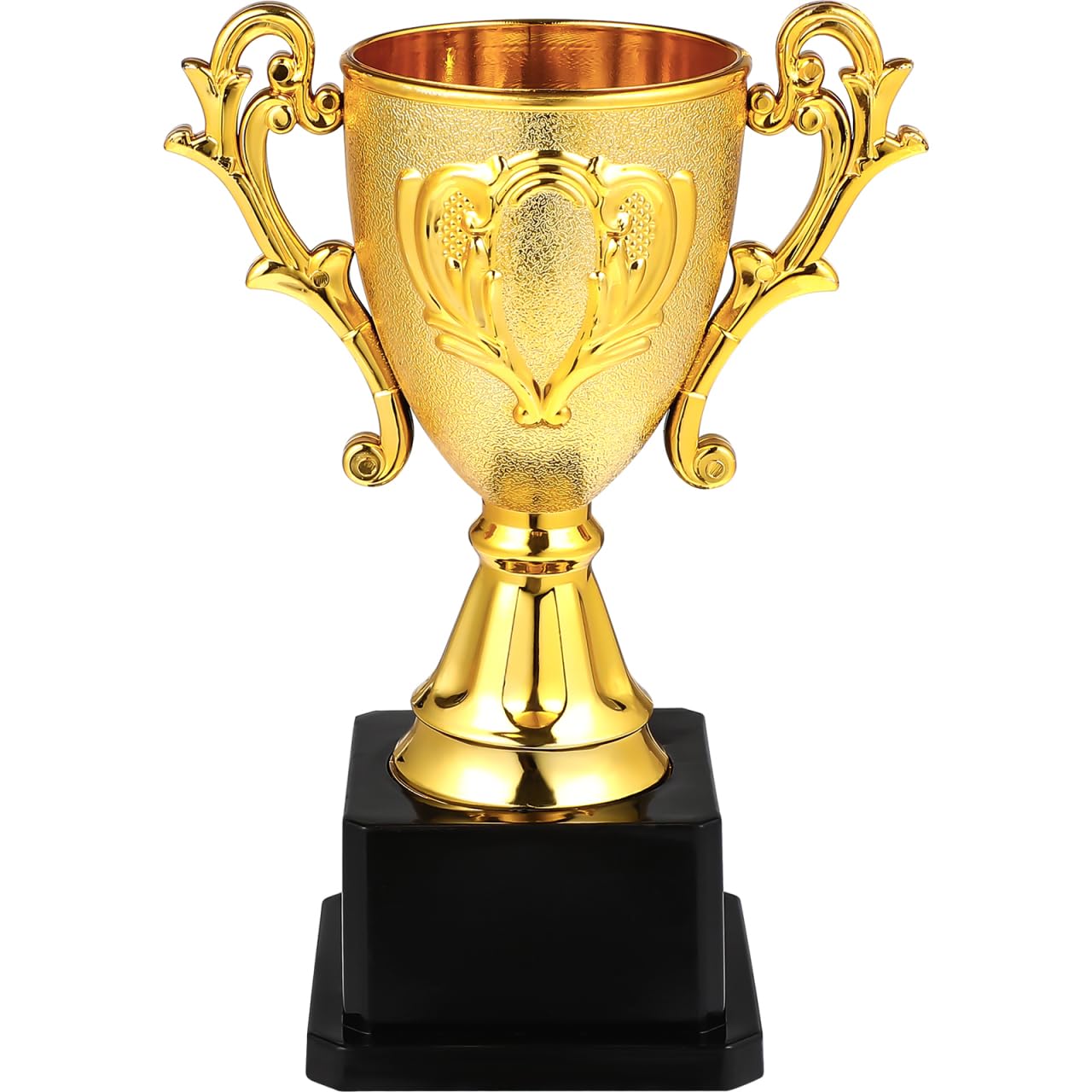IMIKEYA Gold Trophy Cup Plastic Award Trophies Cups First Place Winner Award Trophies Cup for Sports Tournament Competition Kids Parties