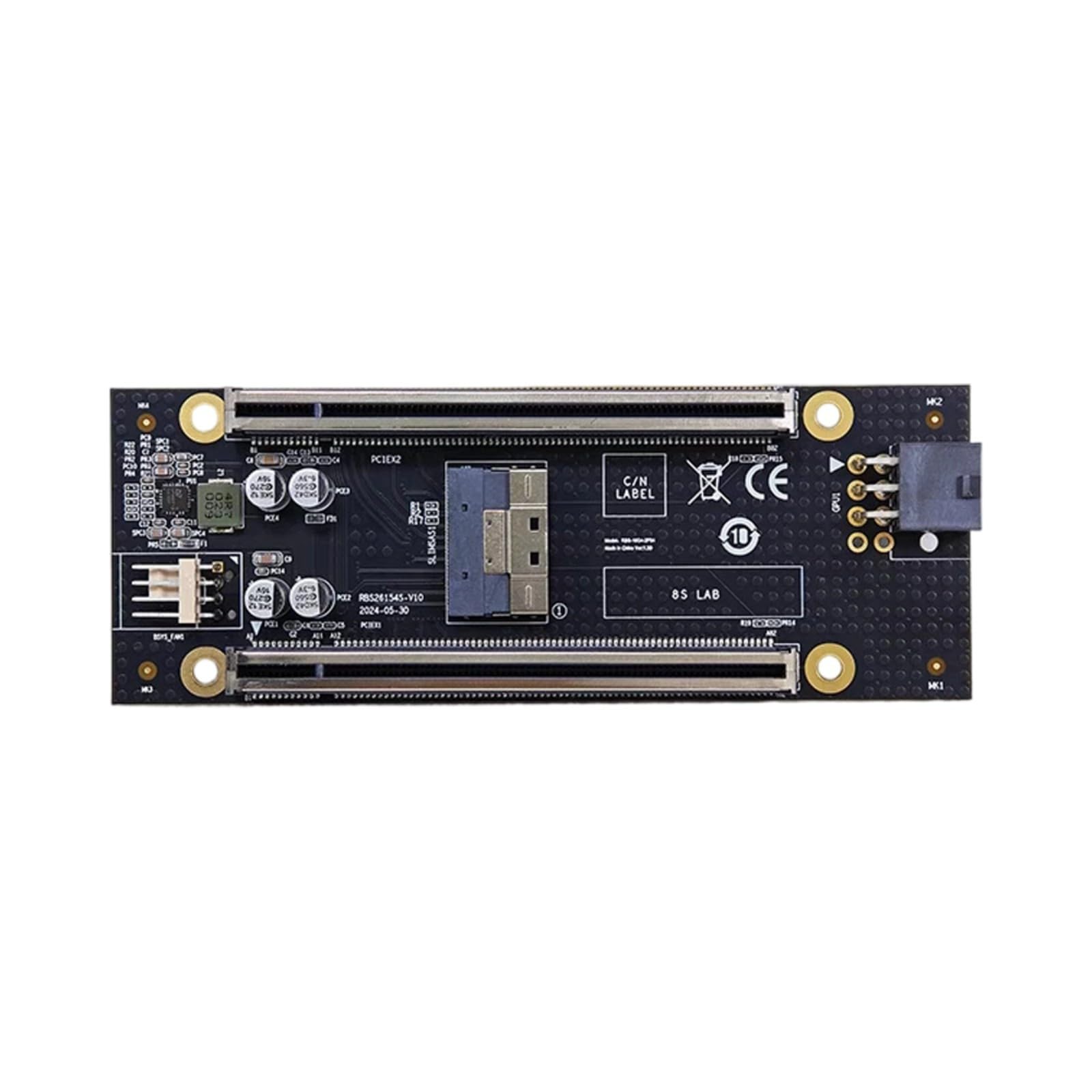 La Scheda Biforcazione PCIe 4 X16 Divide Lo Slot in 10GbE e NVMe per Scheda espansione Rack archiviazione/Rete