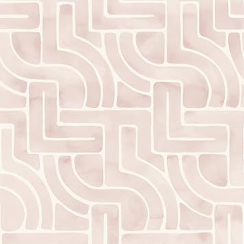 WallPops! Blush Blythe Peel & Stick Wallpaper