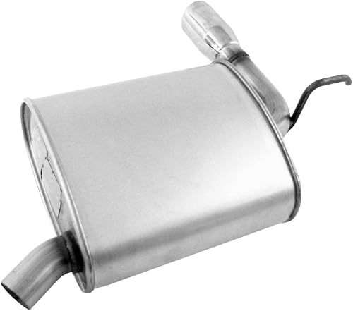 Walker Quiet-Flow SS 52469 - Conjunto de silenciador para tubo de escape de ajuste directo, entrada de 2 pulgadas (OD) y salida de 3 pulgadas (OD)