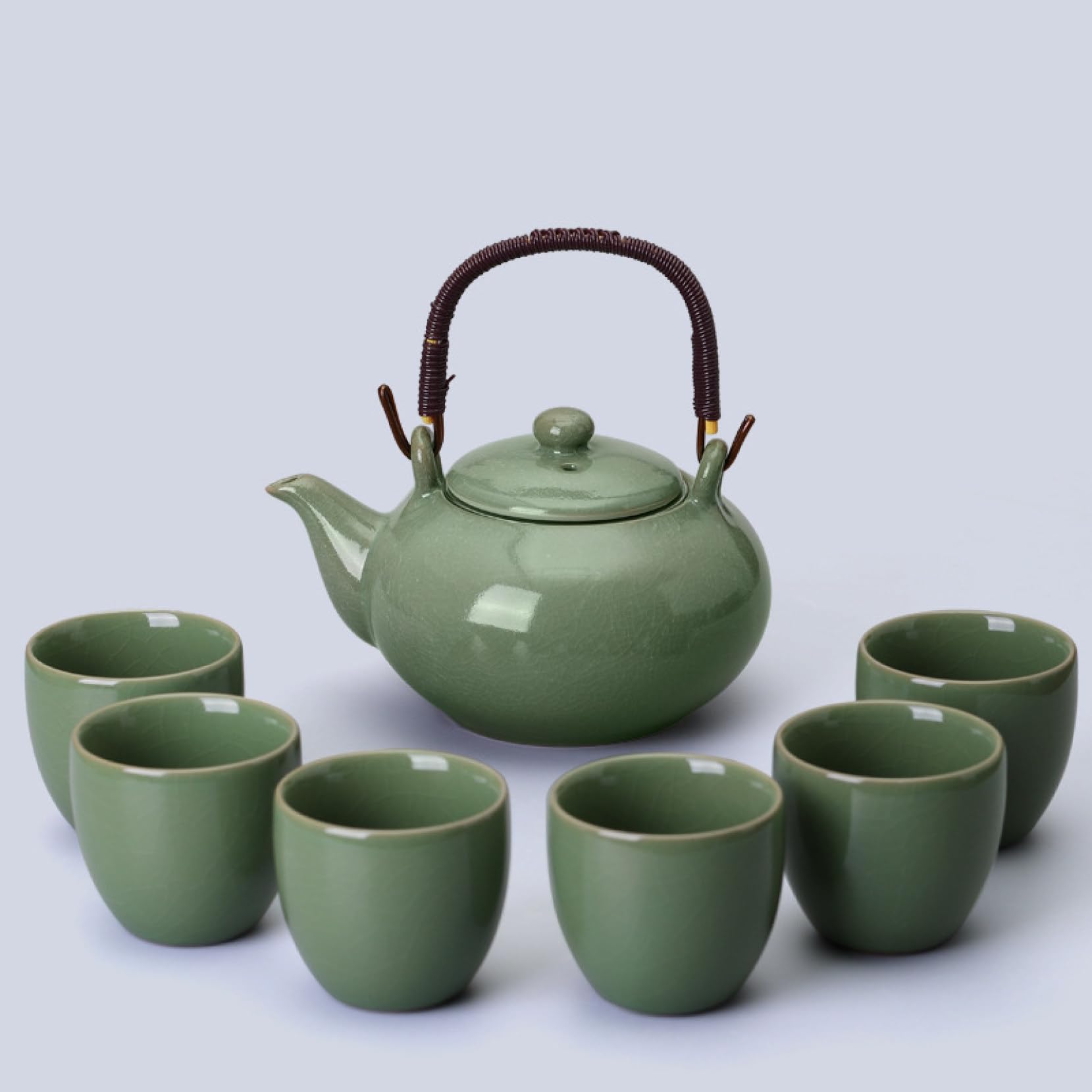 Amazon | 茶ポット ティーカップ コップ 陶器ティーポット 陶器コップ 