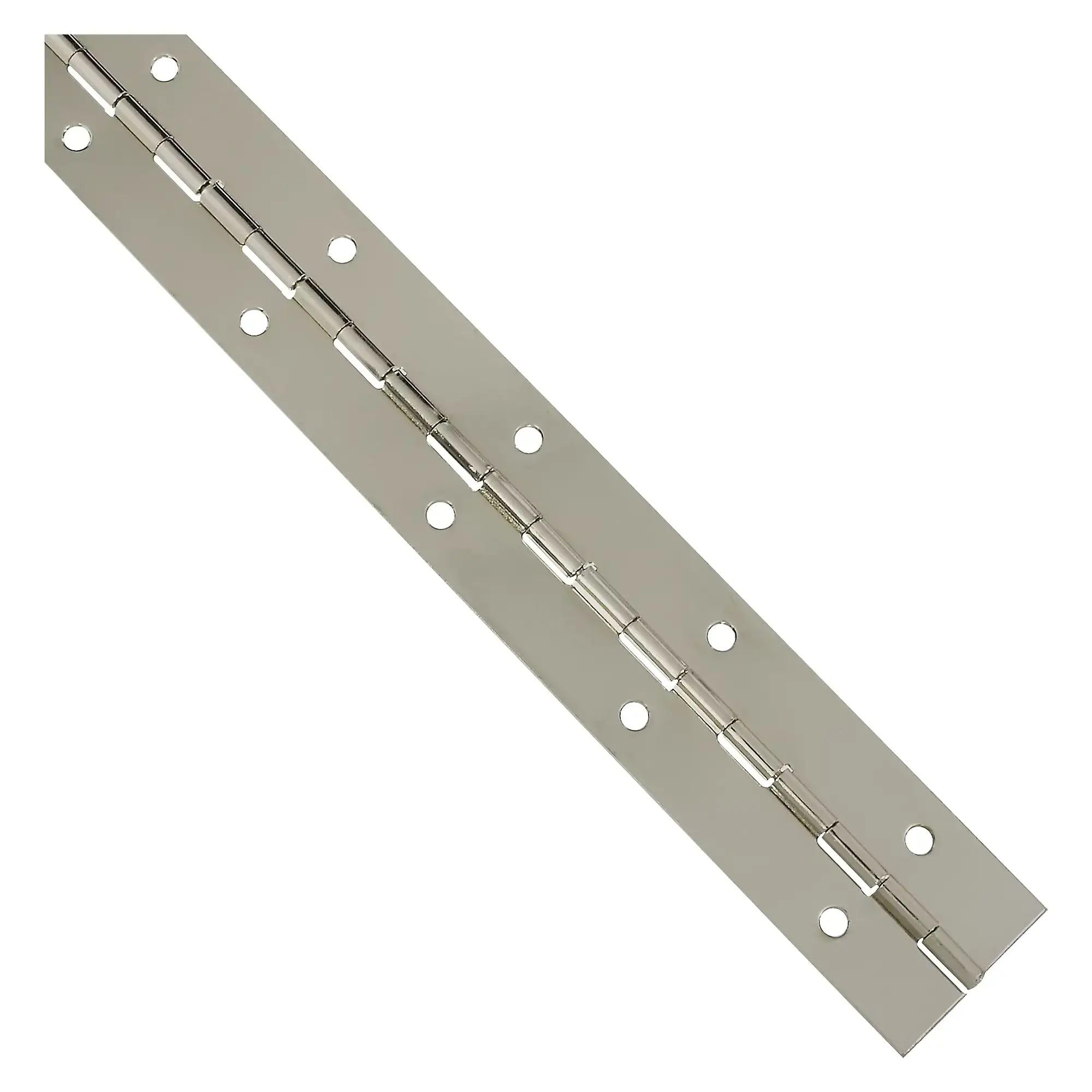 Charnière continue en nickel 30,5 cm à alignement parfait