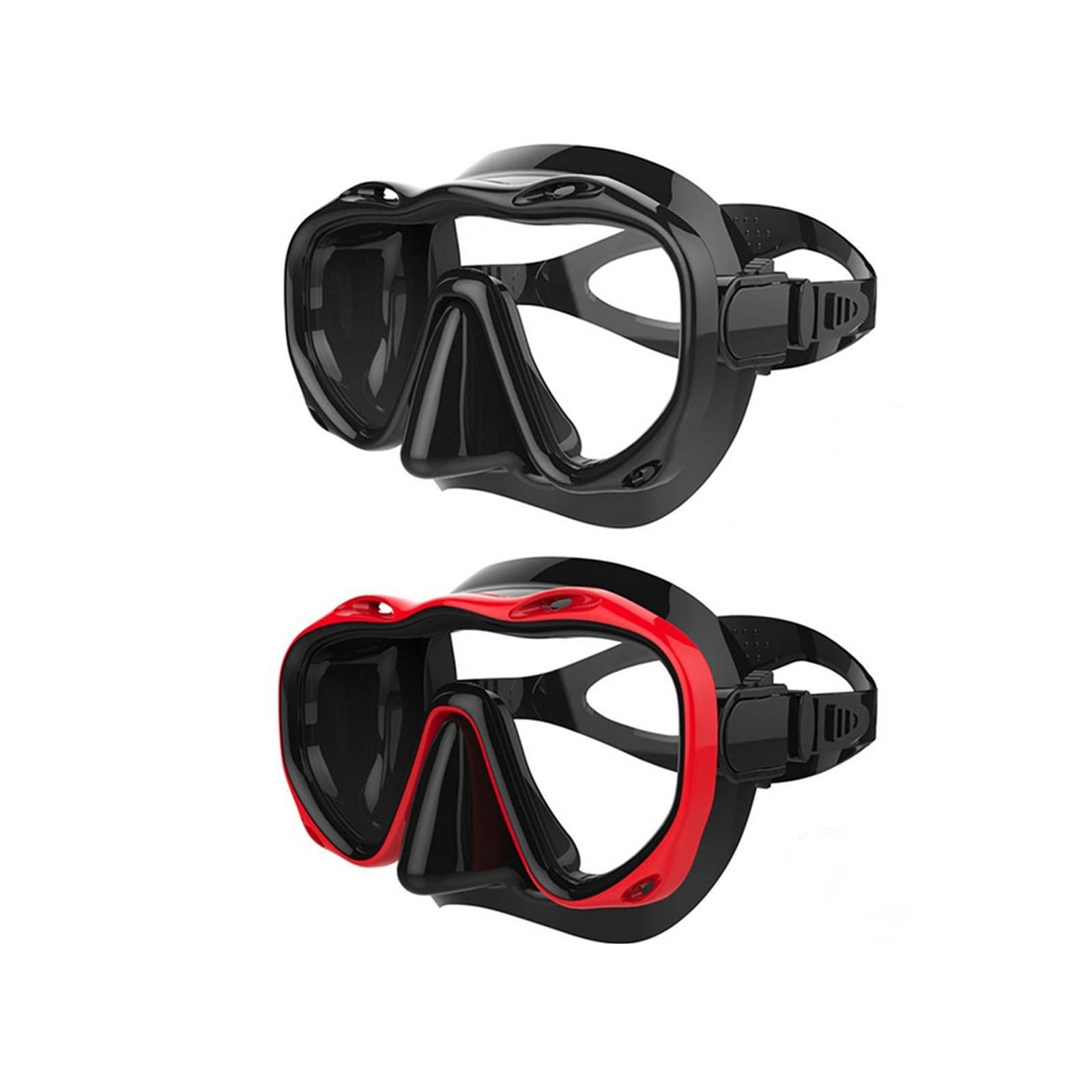 JINGYAN Okulary pływackie Swimming Goggles Diving Snorkeling Glass Mask Scuba Snorkel Watersports Tempered Equipment
