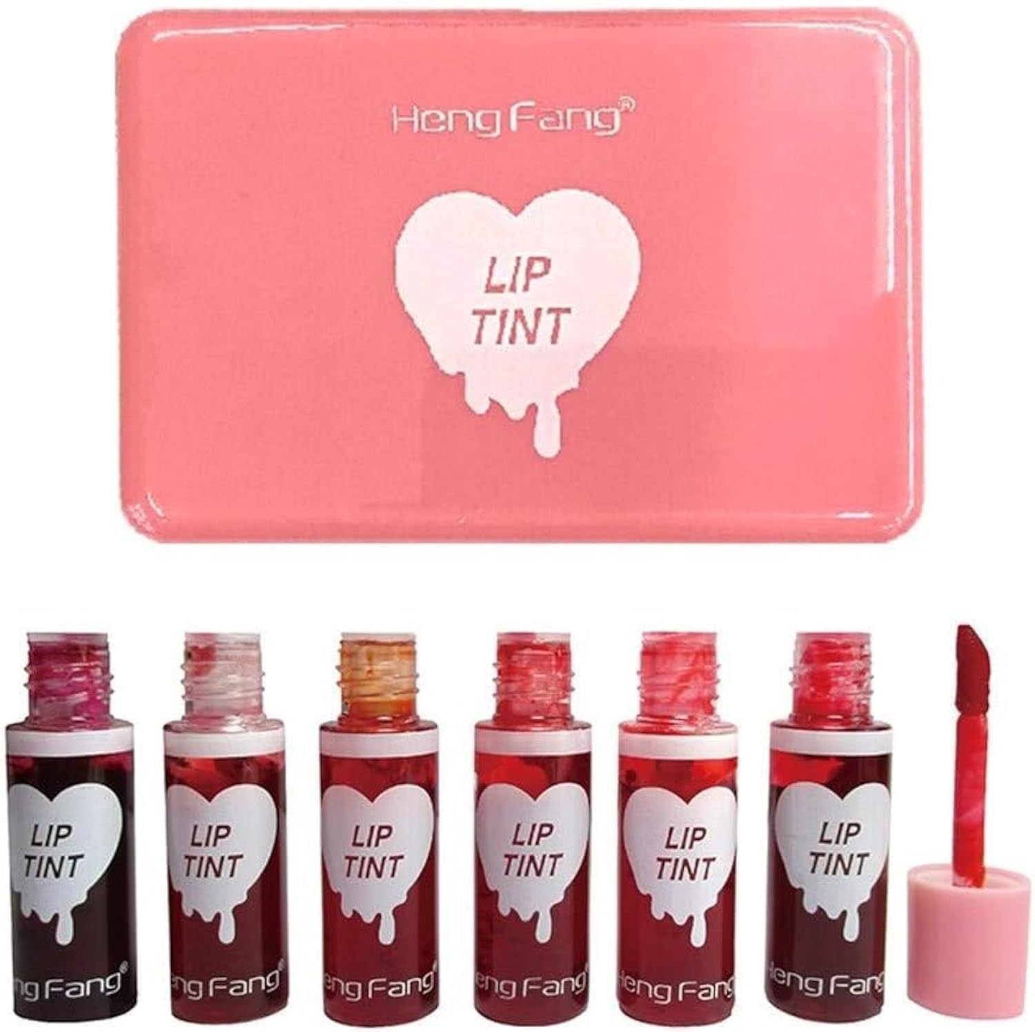 Long Lasting Heng Fang 3D Lip Tint 6pcs set