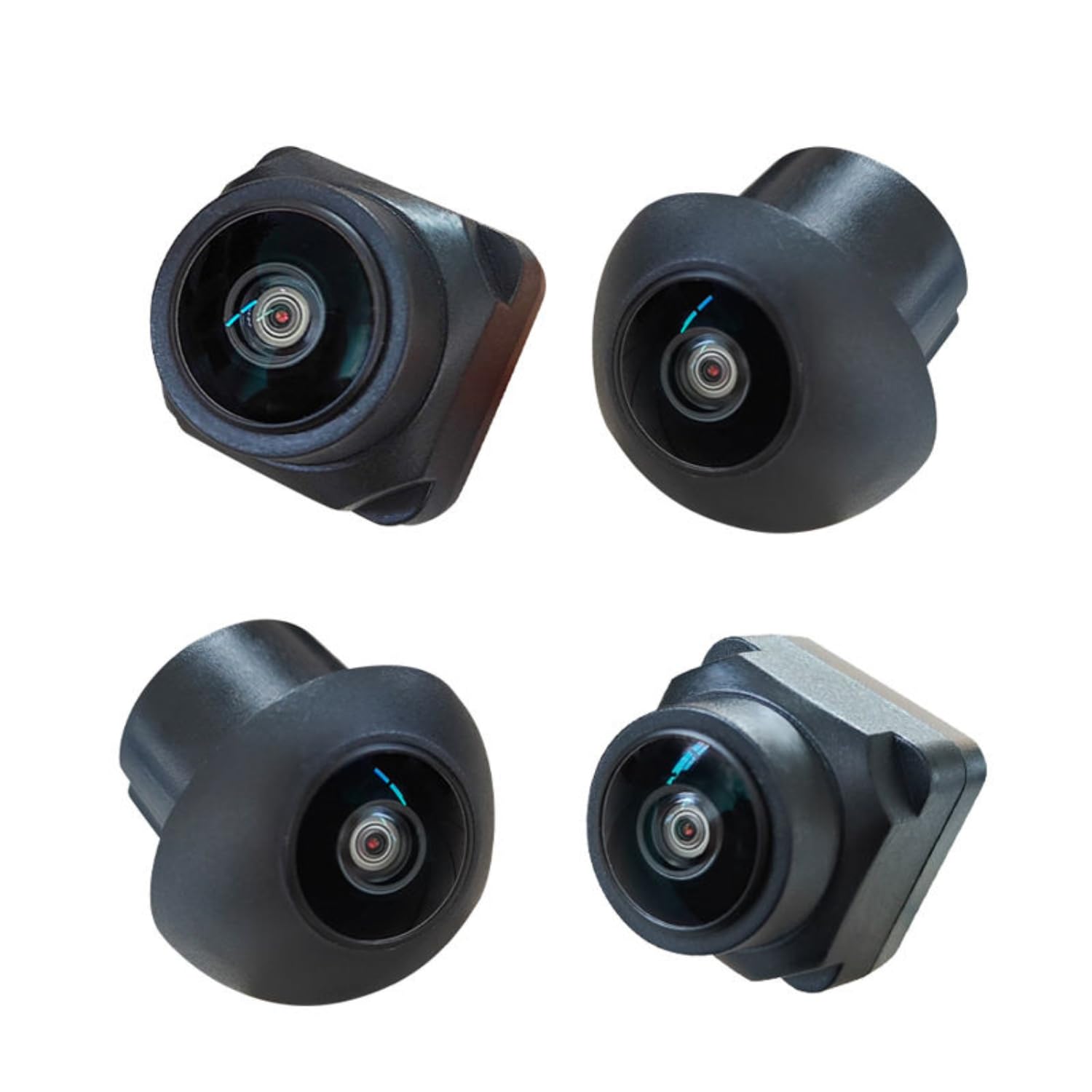 360° Bird View AHD Camera with Super HD Starry Night Vision, 720P/1080P, 190° Lens Angle,24-Hour - DC12V Operation | G-Sensor and Loop Recording | 4 Cameras (Left, Right, Front and Rear)