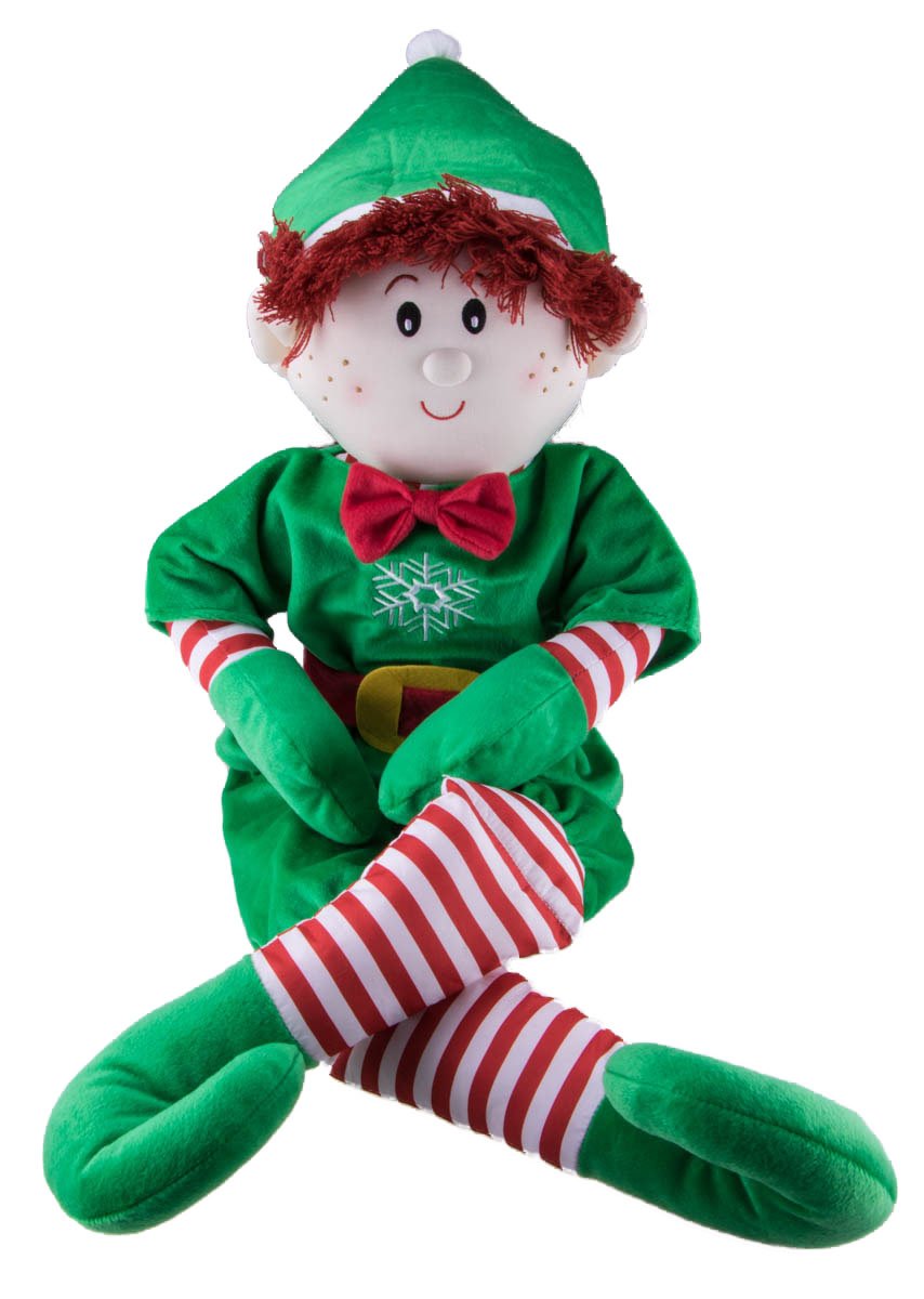 Buy Elf Magic 36Inch Giant Boy Elf with Red Hair Plush Toy Online at
