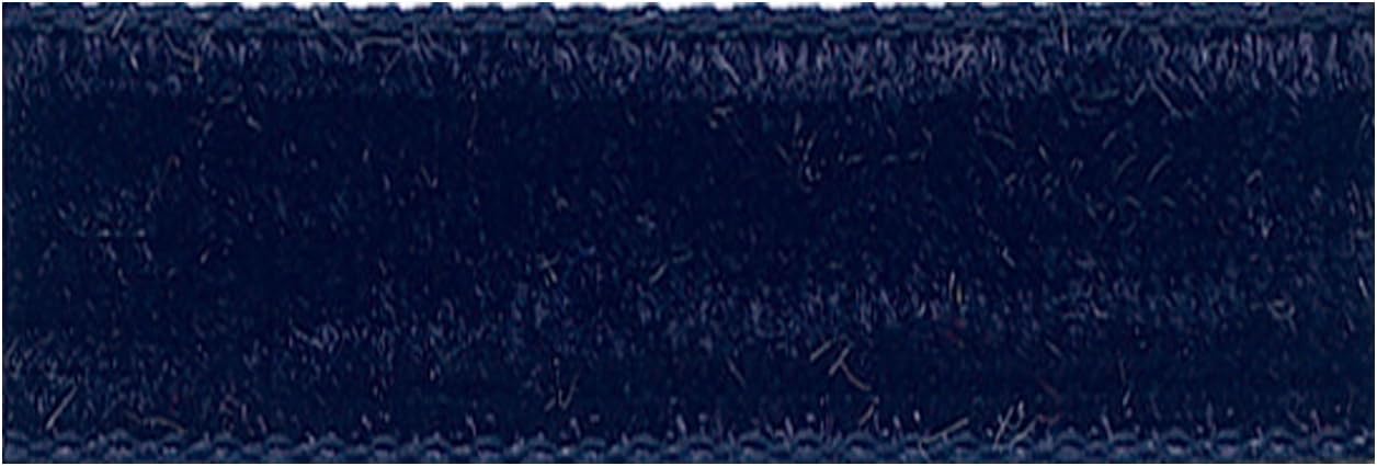 S.I.C. SIC-108 片面別珍リボン 12mm C/#96 ダークネイビー 1巻(10m)