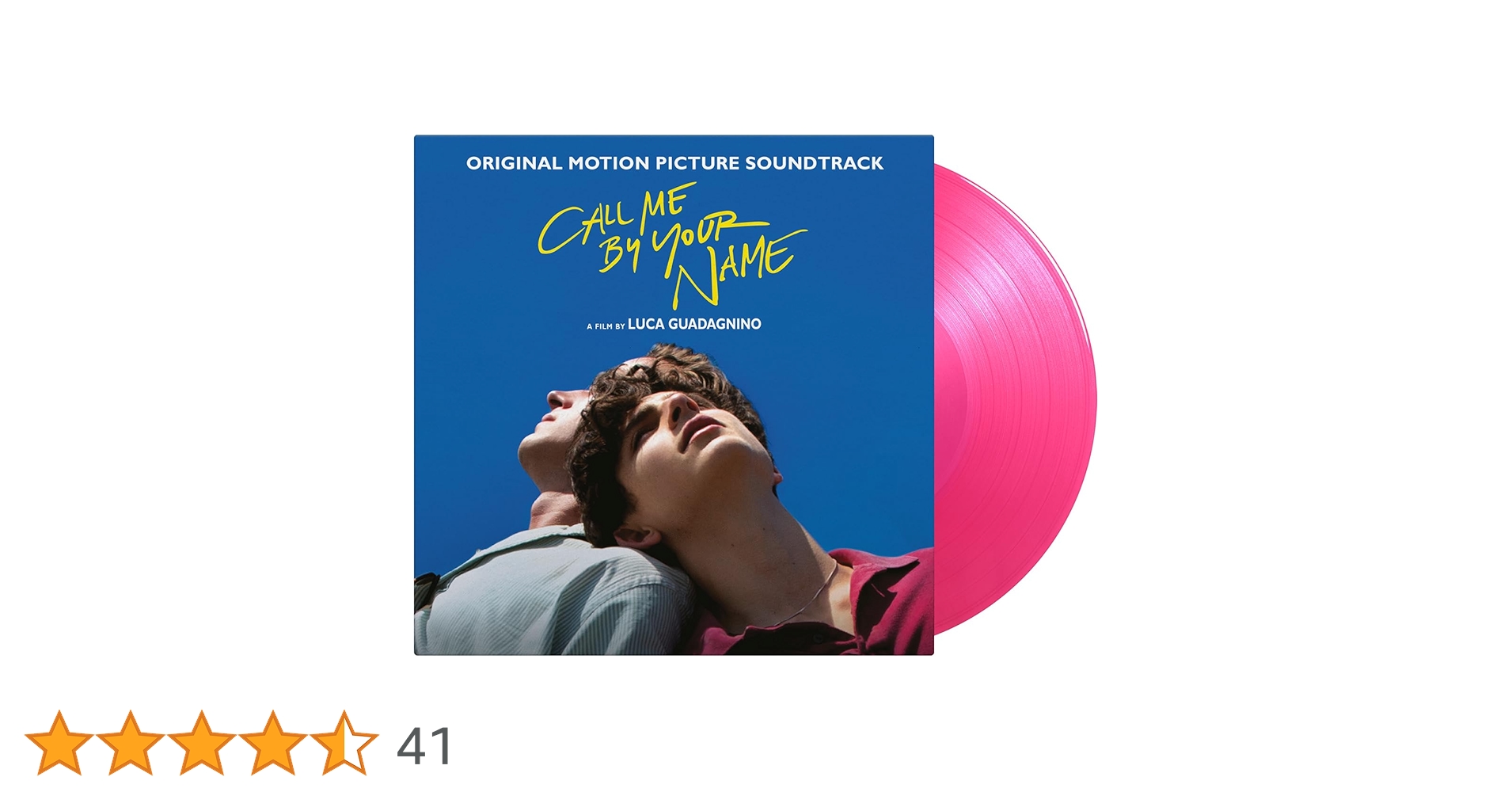 CALL ME BY YOUR NAME オリジナルサウンドトラック　レコード 君の名前で僕を呼んで Call Me By Your Name オリジナルサウンド