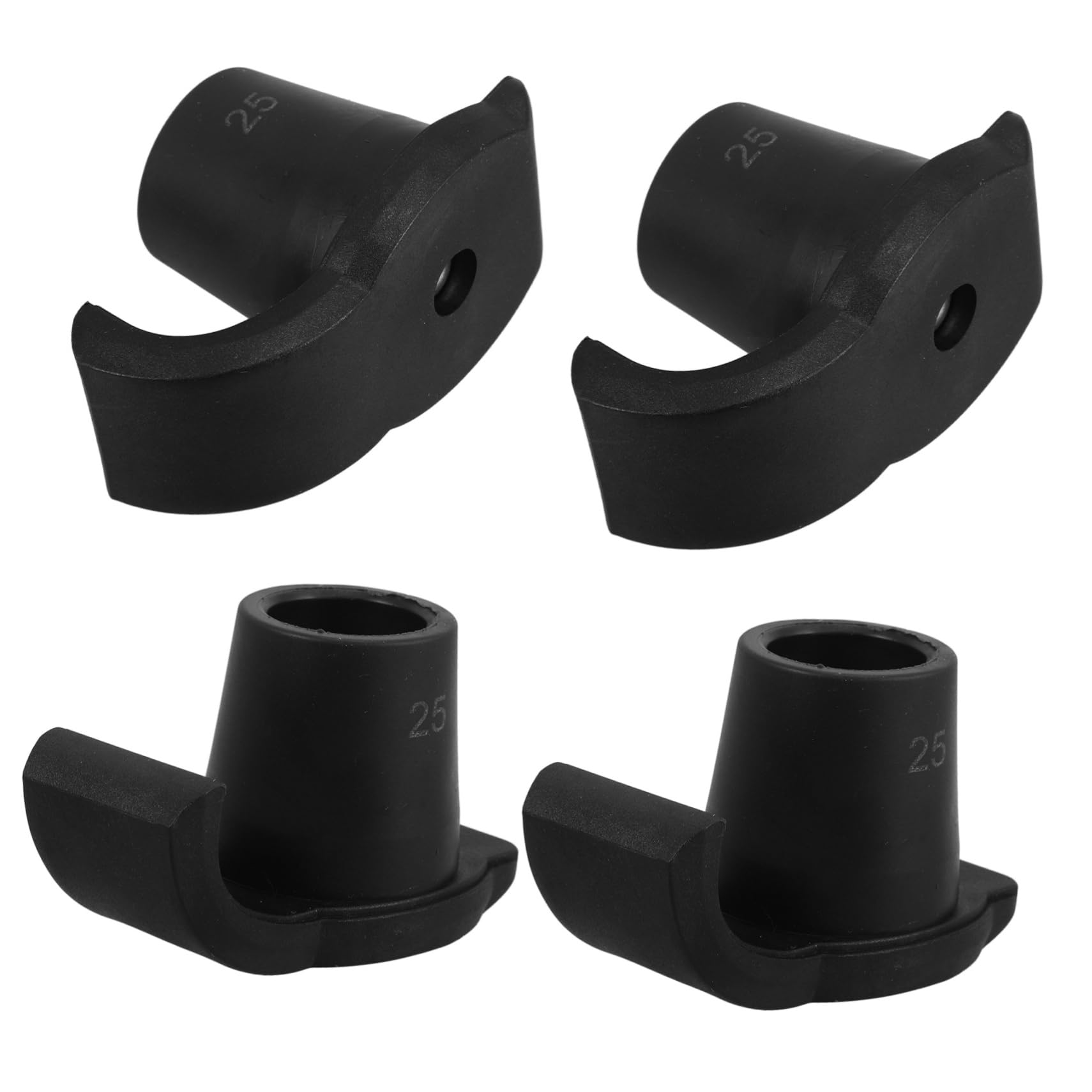 HAPINARY Walker Glide Skis Nonstick Crutch Tips Walker Feet Glides for Smooth Walk