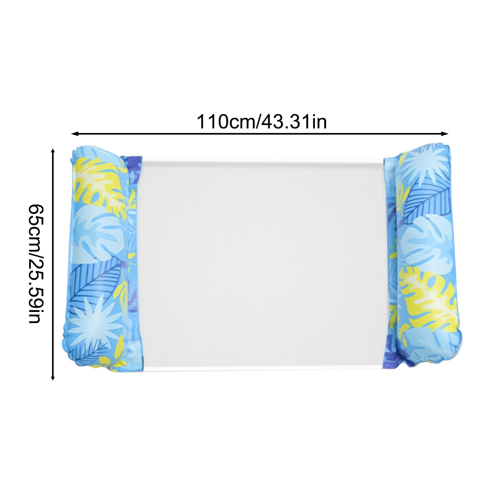 Flotteurs Piscine Adulte, Flotteurs Gonflables pour Bain Flottant Adulte, Matelas de Baignade pour Détente Plage Lac Jardin Fête Bronzage Extérieur