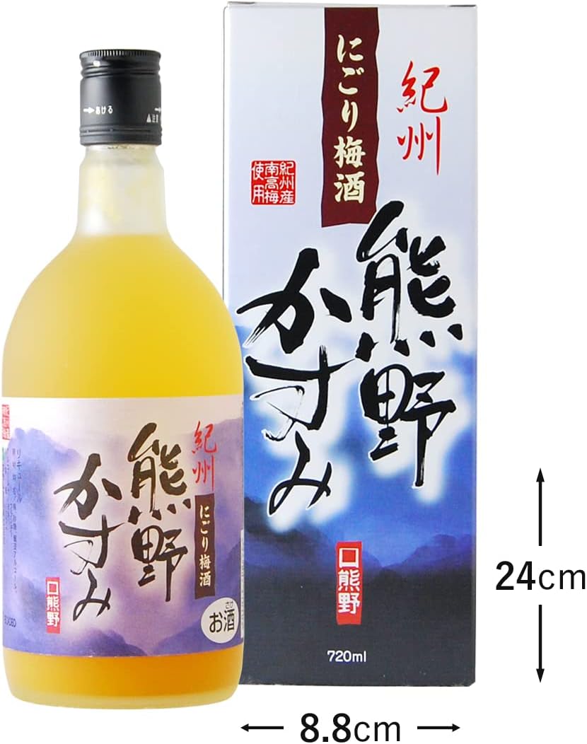 プラム食品 にごり梅酒 熊野かすみ 720ml アルコール度数8%