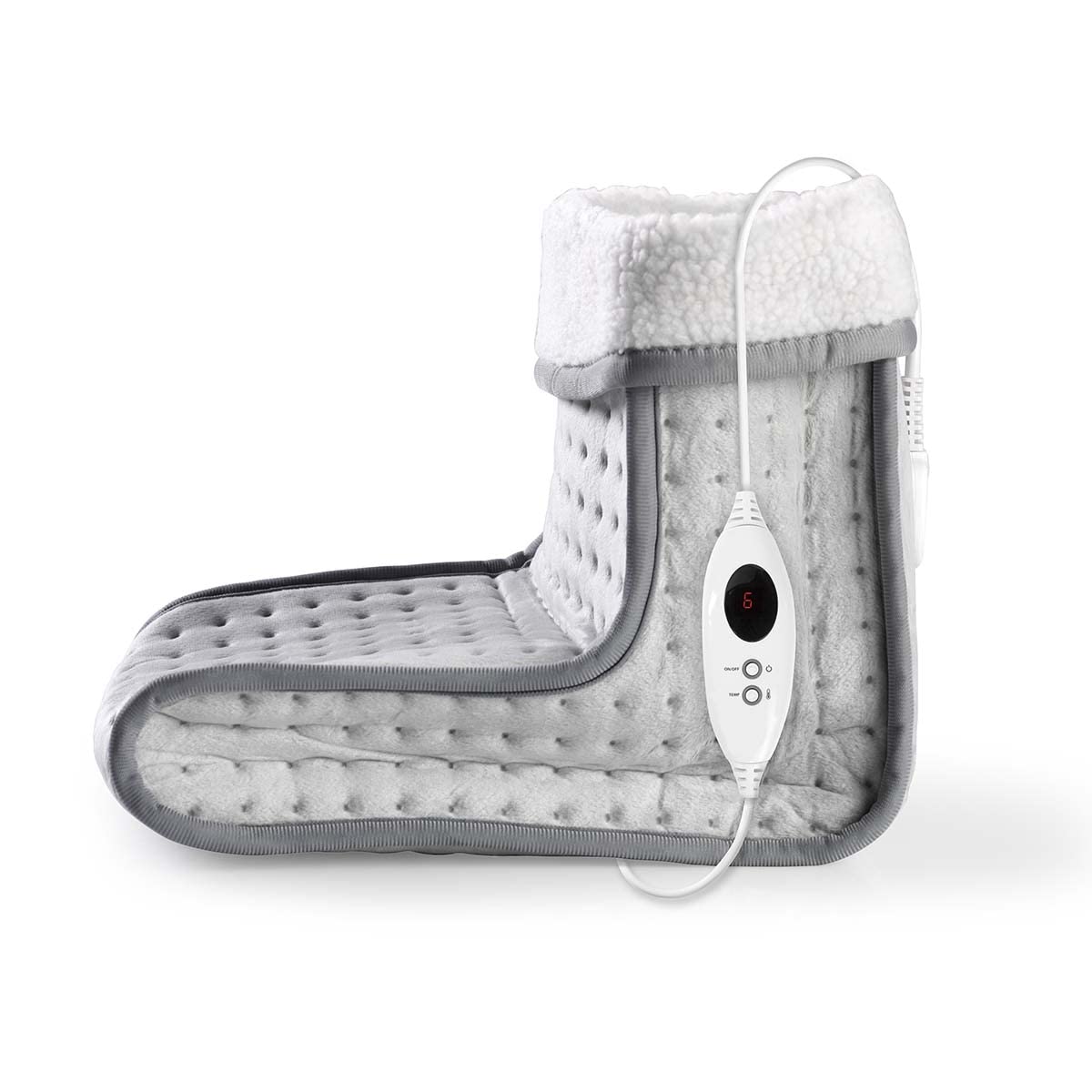 Nedis® (Designed in Netherlands) Electric Foot Warmer for Men and Women in Winters with 6-Heat Settings, Washable, Digital Control and Overheat Protection-image-36