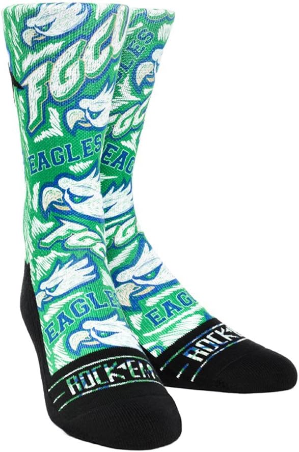Apparel NCAA Florida Gulf Coast University Eagles Jersey Series Socks