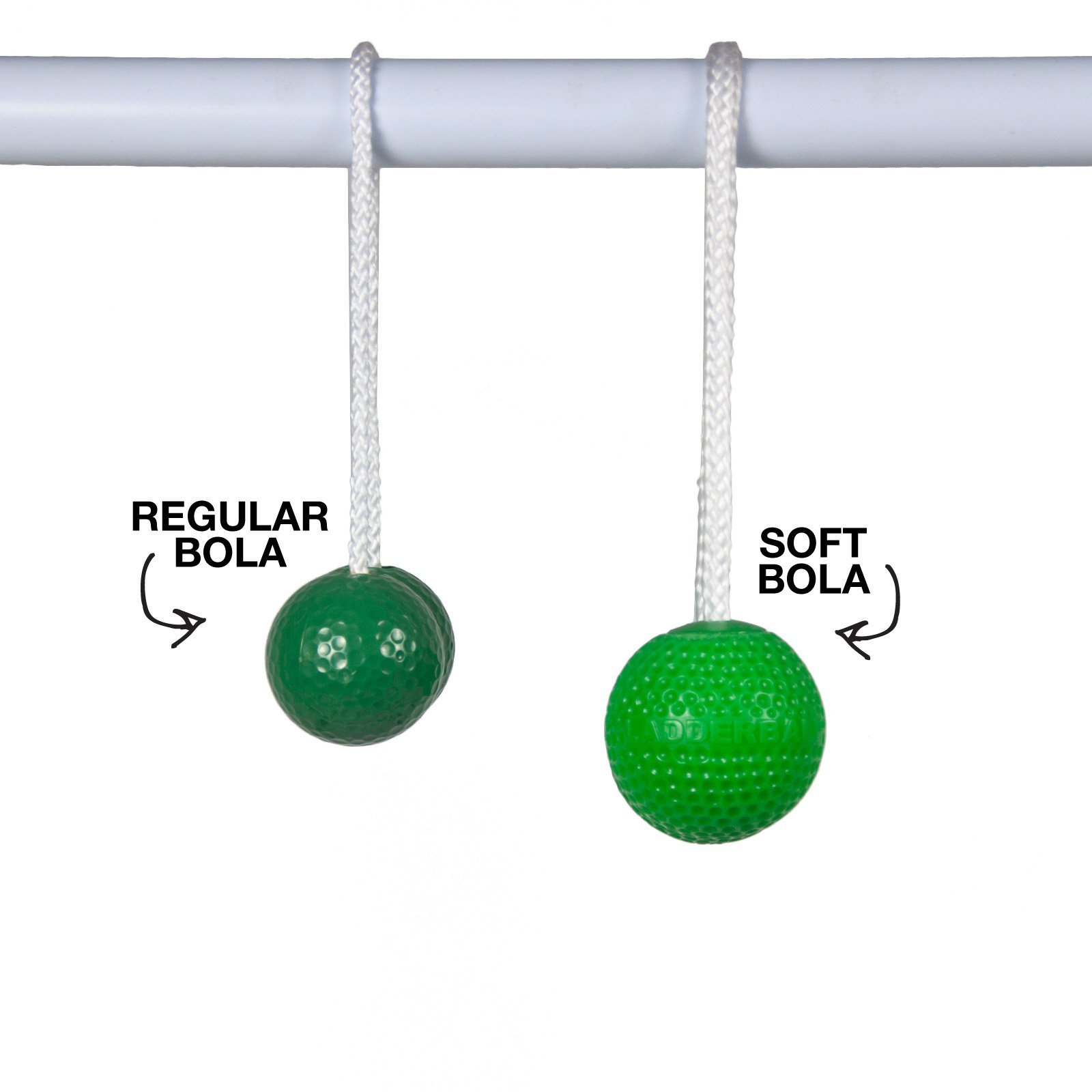 Ladderball Weiche Kugeln, 3er-Set, Weiß