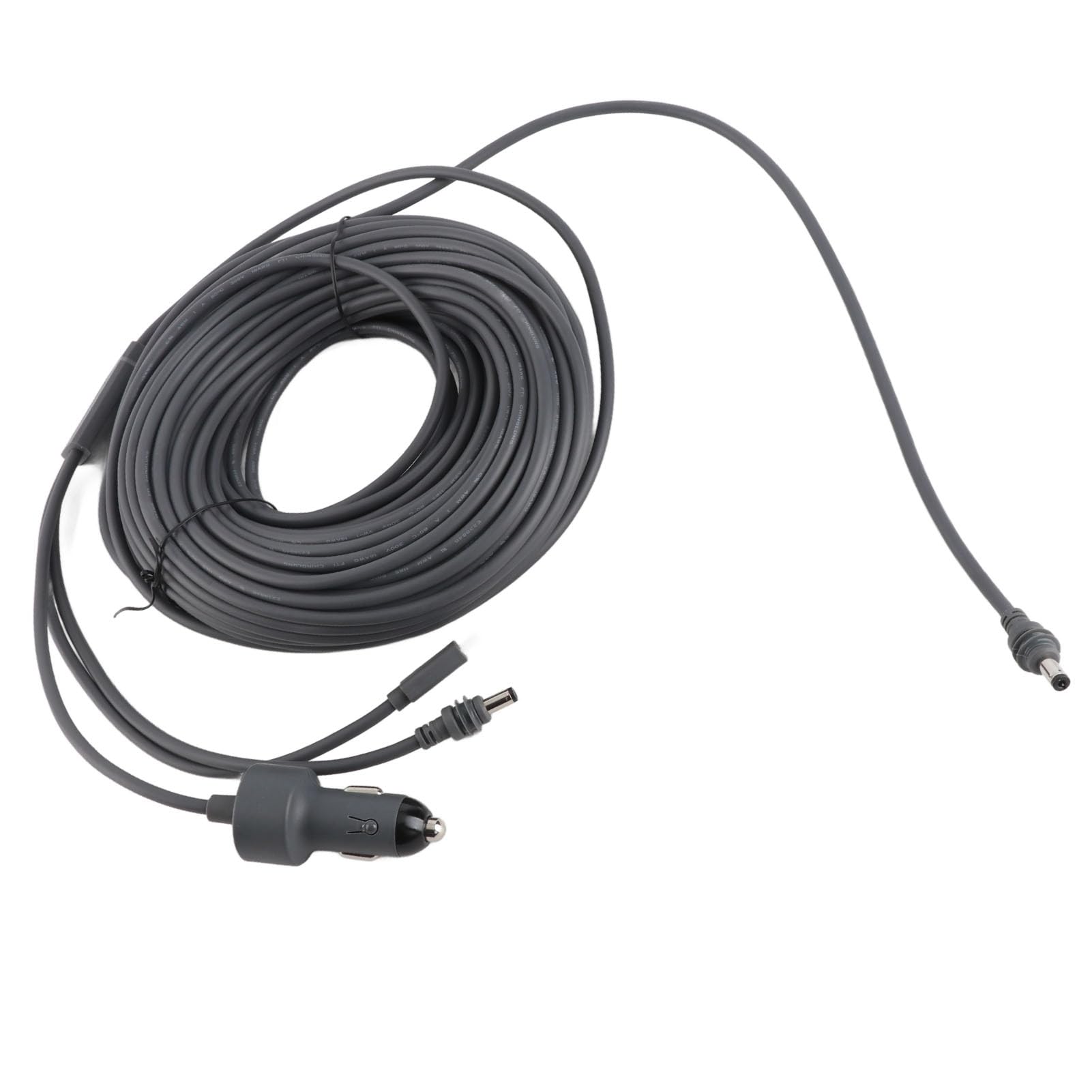 Focket 3 en 1 Cable de Alimentación, Enchufe Masculino de DC Impermeable 18awg Al Tipo de Cargador de Automóviles Tipo C de 100 W para Mini Travel Travel Camping Camping (#6)