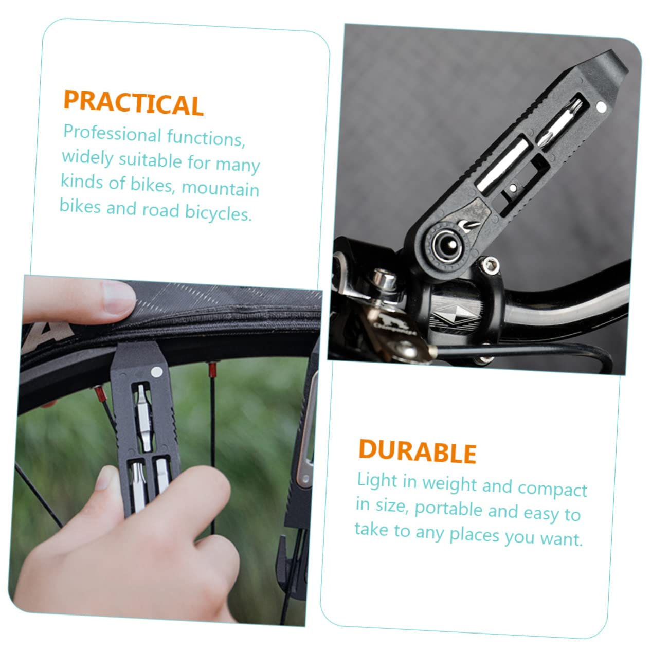 YARNOW Llave De Trinquete Herramienta para Reparar Neumáticos De Bicicleta Palanca para Neumáticos De Bicicleta Cuchara para Neumáticos De Bicicleta Herramienta para Reparar