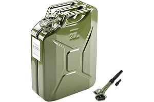Amzoss 5-Gallon Metal Gas Can