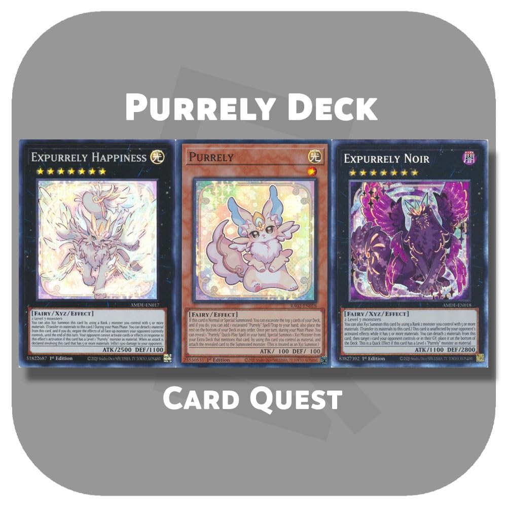 Complete Custom Deck for Yu-Gi-Oh! - Purrely & Epurrely & Expurrely Xyz Deck