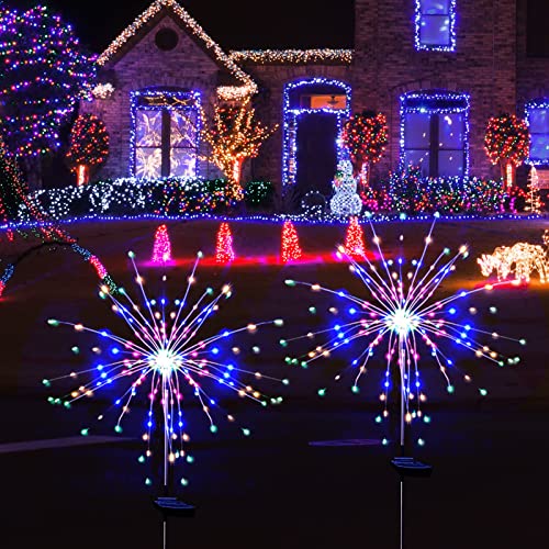 Illuminate Your Garden: The Magic of Colorful Solar Firework Stake Lights