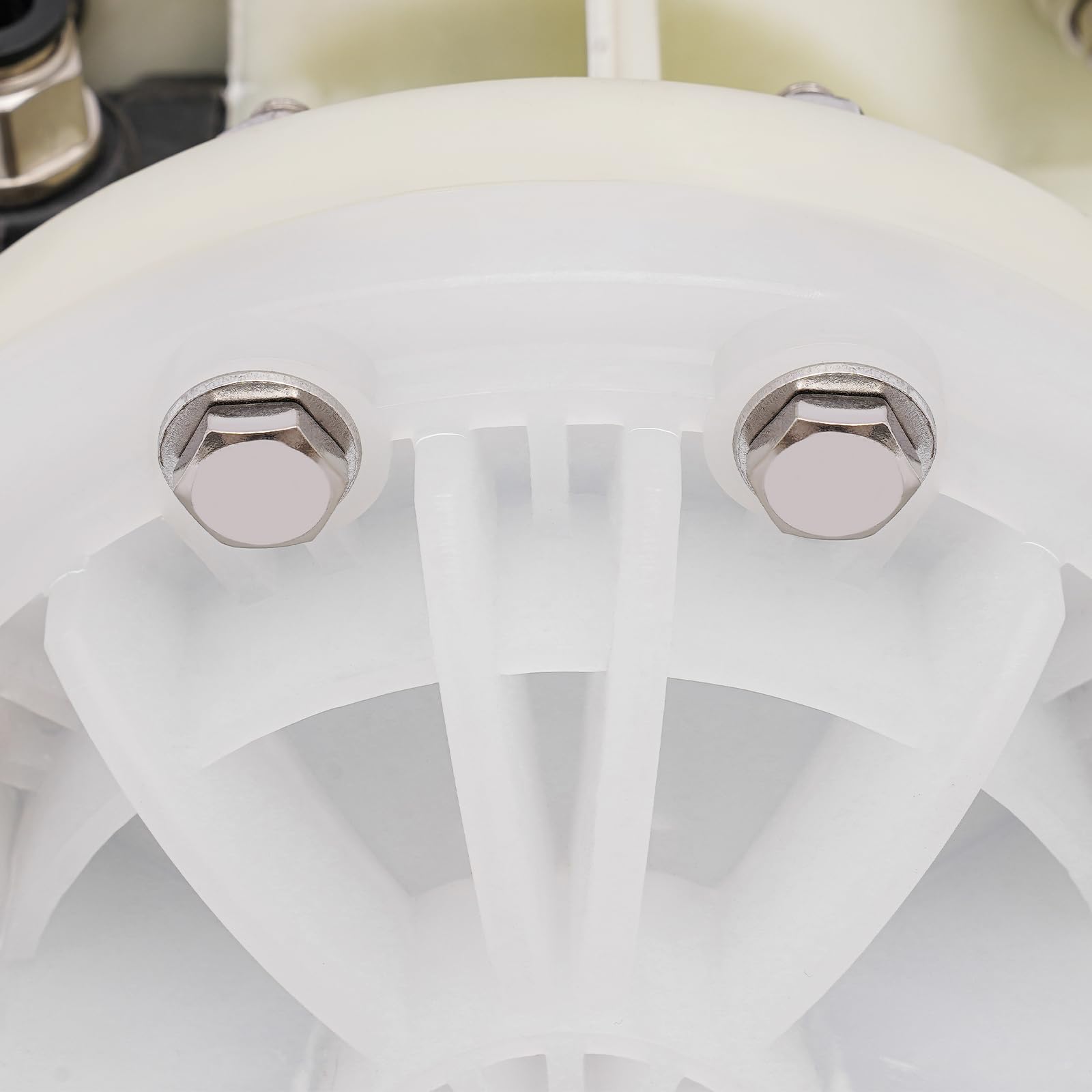 Pompa a membrana ad aria compressa a doppia membrana, funzionamento ad aria, 100 PSI 1/2 pollici, per liquidi corrosivi generali, acido-base, solventi, toluene, prodotti farmaceutici, alimenti,
