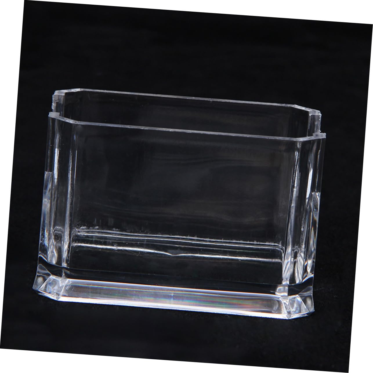Porta Bustine Di Zucchero Fenteer - Contenitore Per Zucchero E Tè, 10.7x6.6x5.3cm, Nero