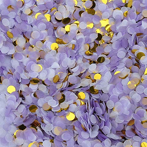 4 stuks papieren confetti voor bruiloft, confetti-poppers, push-pop-confetti, pirple papieren confetti voor bruiloft… - Image 3