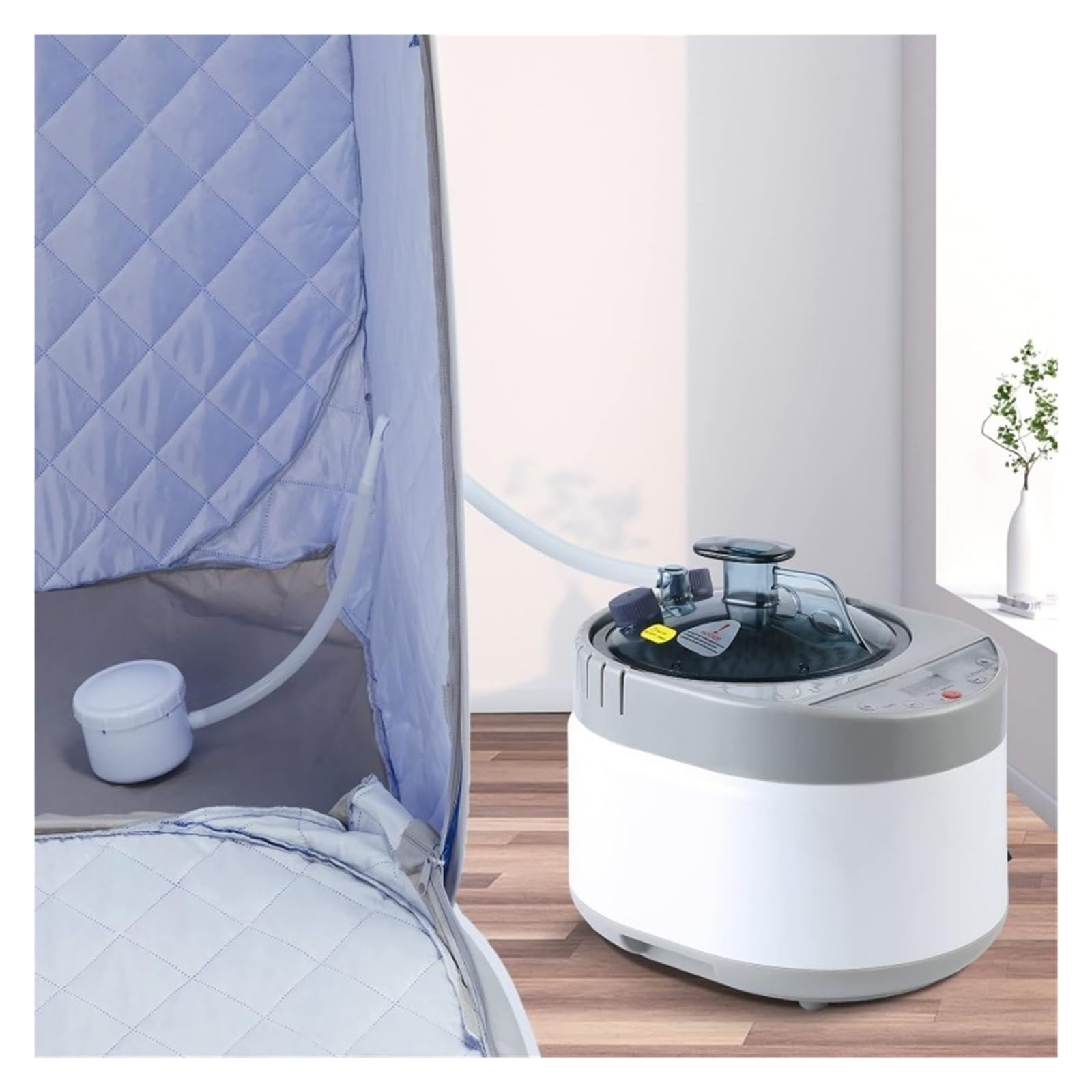 Generatore Di Vapore 1600 W Capacità Aggiornamento Pentola A Da 4 Litri For Sauna Botti Legno Acqueo Grandi Dimensioni Relax A Casa
