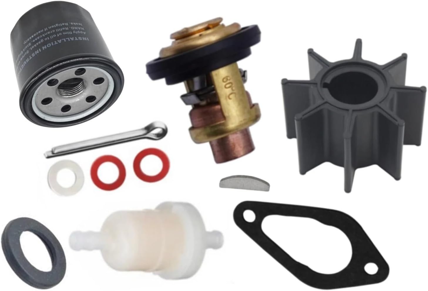 船外機 10HP/15HP/20HP 2気筒用メンテナンスキット 8M0120838 8M0119207