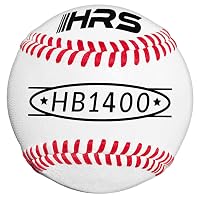 Hit Run Steal Game/Practice Baseballs for Youth and Adult Baseball Players (6 Count). Great for Batting or Fielding. Official Size and Weight