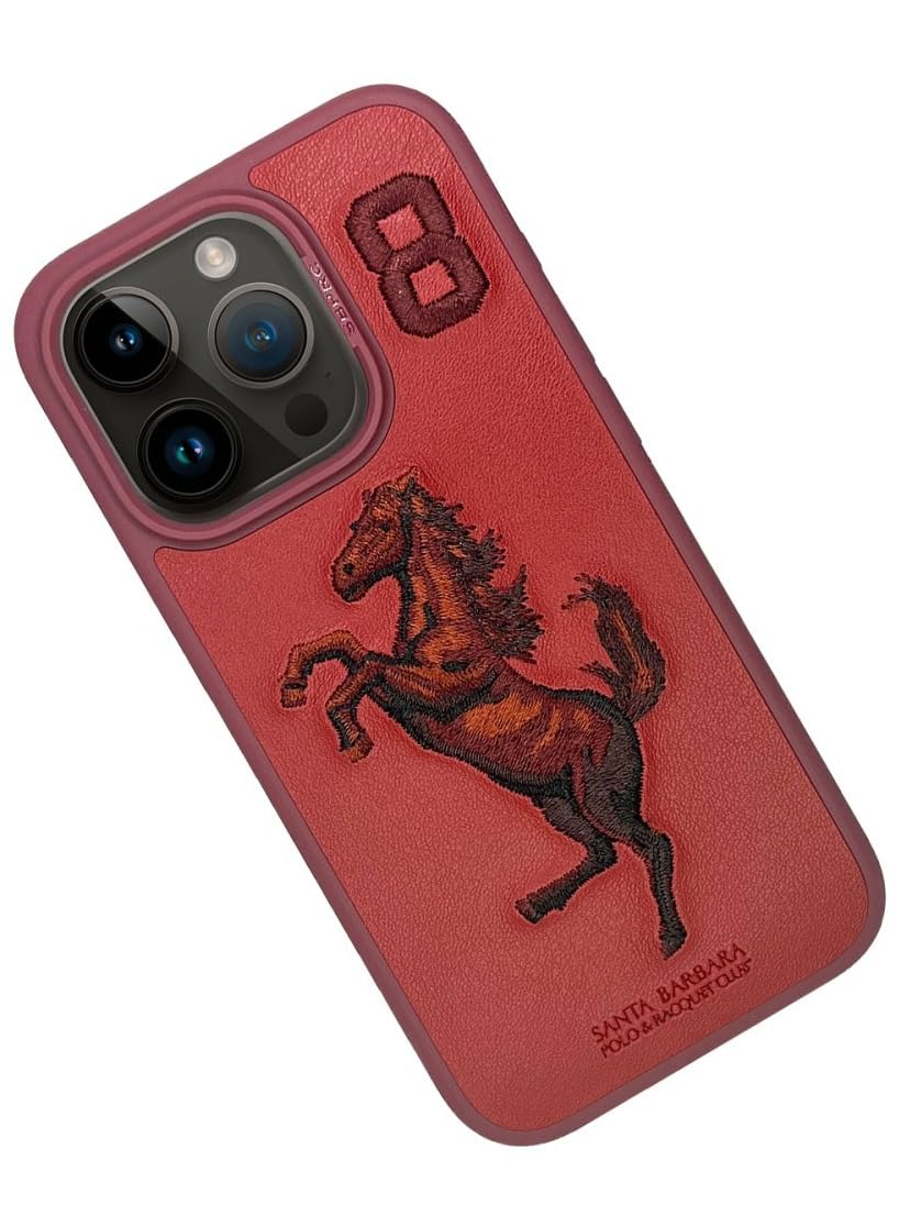 Santa Barbara Polo & Racquet Club Boris Series, Horse Embroidery