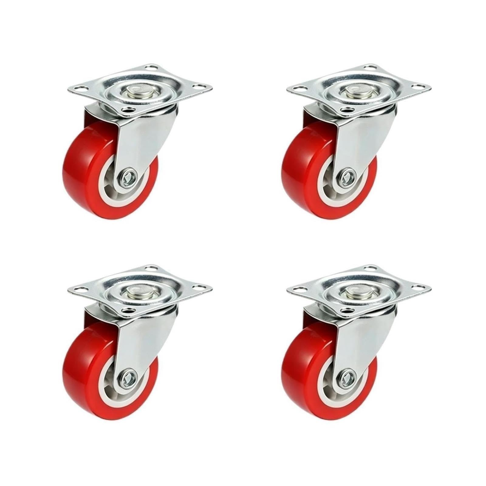 Roues de meubles industriels pivotantes à roulettes universelles(1.25inch-4pcs)