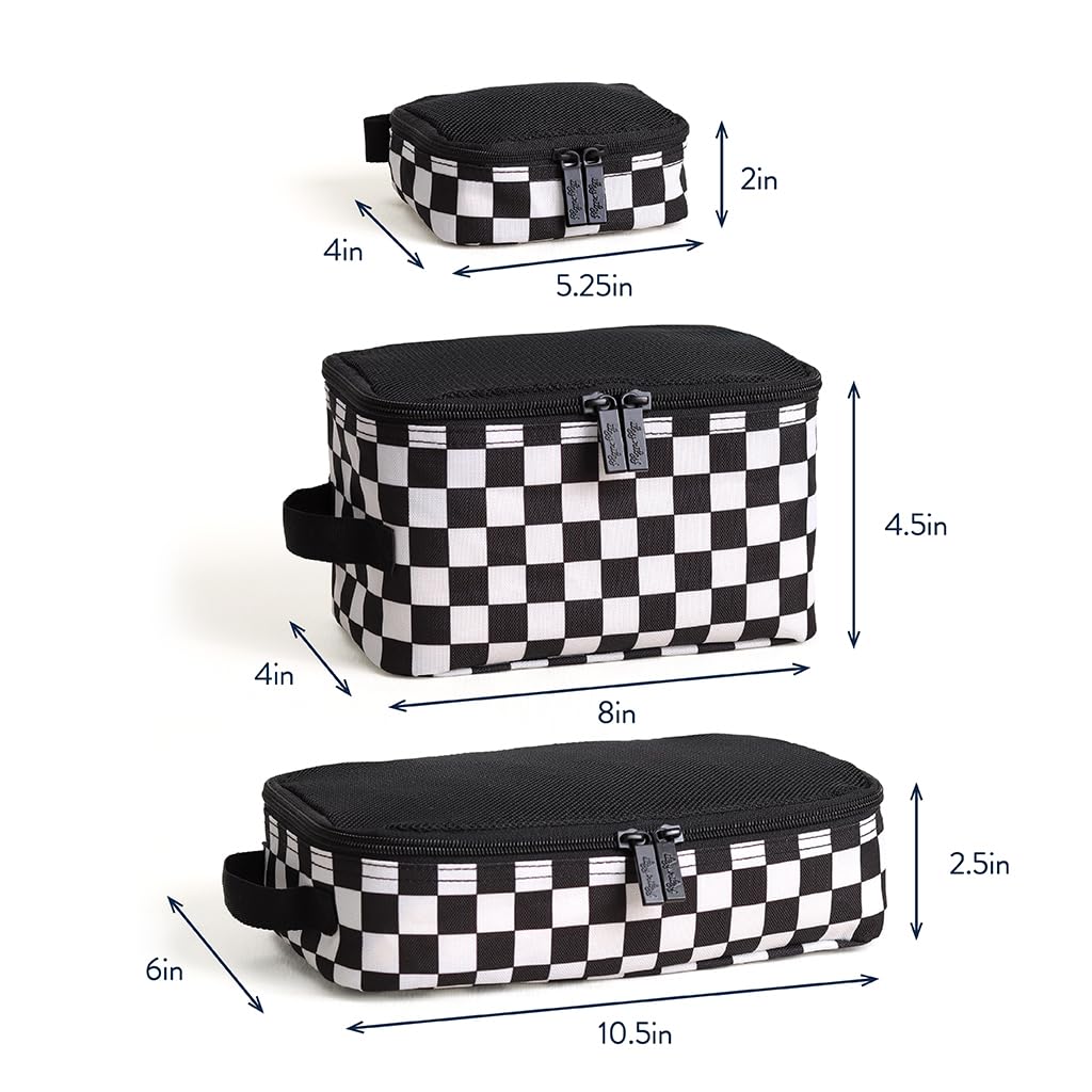 Amazon.com: Itzy Ritzy Packing Cubes for Travel, Set of 3 (Black