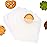 Quotidian White Flat Square Glassine Paper Bags Envelope 4 x 4 (10 x 10.2cm) Pack of 100 - Cookies Coins Confetti Confetti Craft Petals