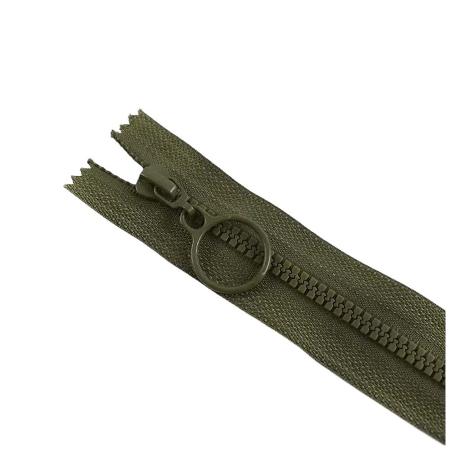 Cremallera De Resina 5/10/20 Piezas, 3#, 25cm, Cierre Extremo Cerrado, Decoración Ropa, Bolsa Con Cremalleras, Kit Reparación, Accesorios Costura DIY(ArmyGreen,10Pcs Close-25cm)