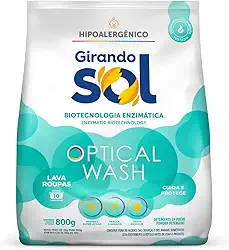 Girando Sol Lava Roupas Em Pó Hipoalergênico 800G