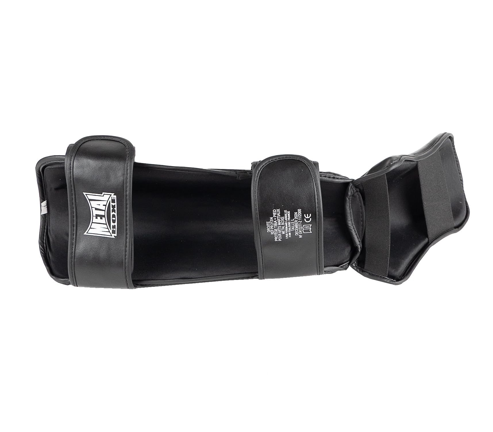 METAL BOXE Protège-Tibias/Pieds Black Furious