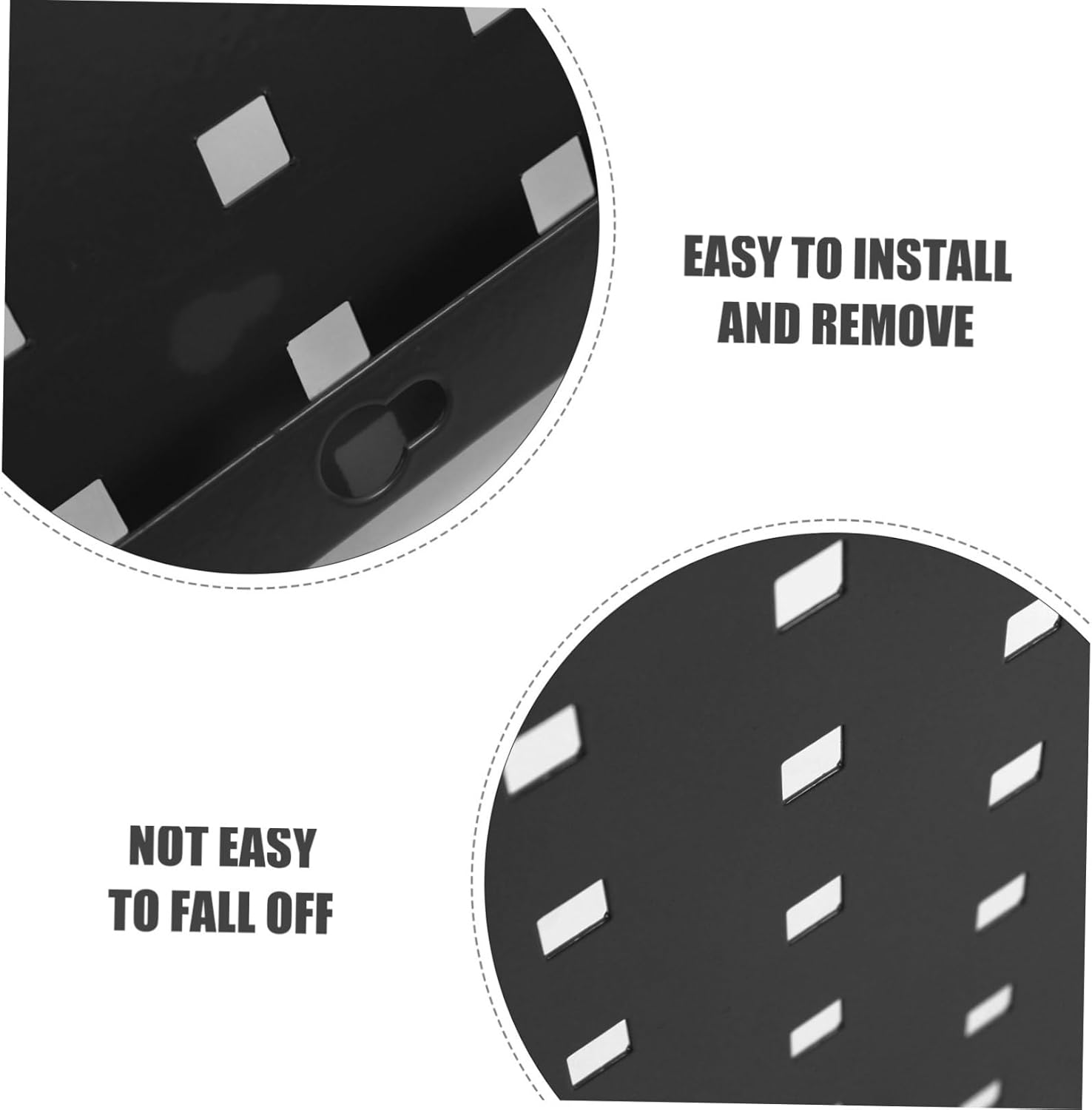 1pc Pegboard Tool Organization Panel for Wall Storage Strong Load Capacity Hanging Board for Garage Workshop Kitchen and More