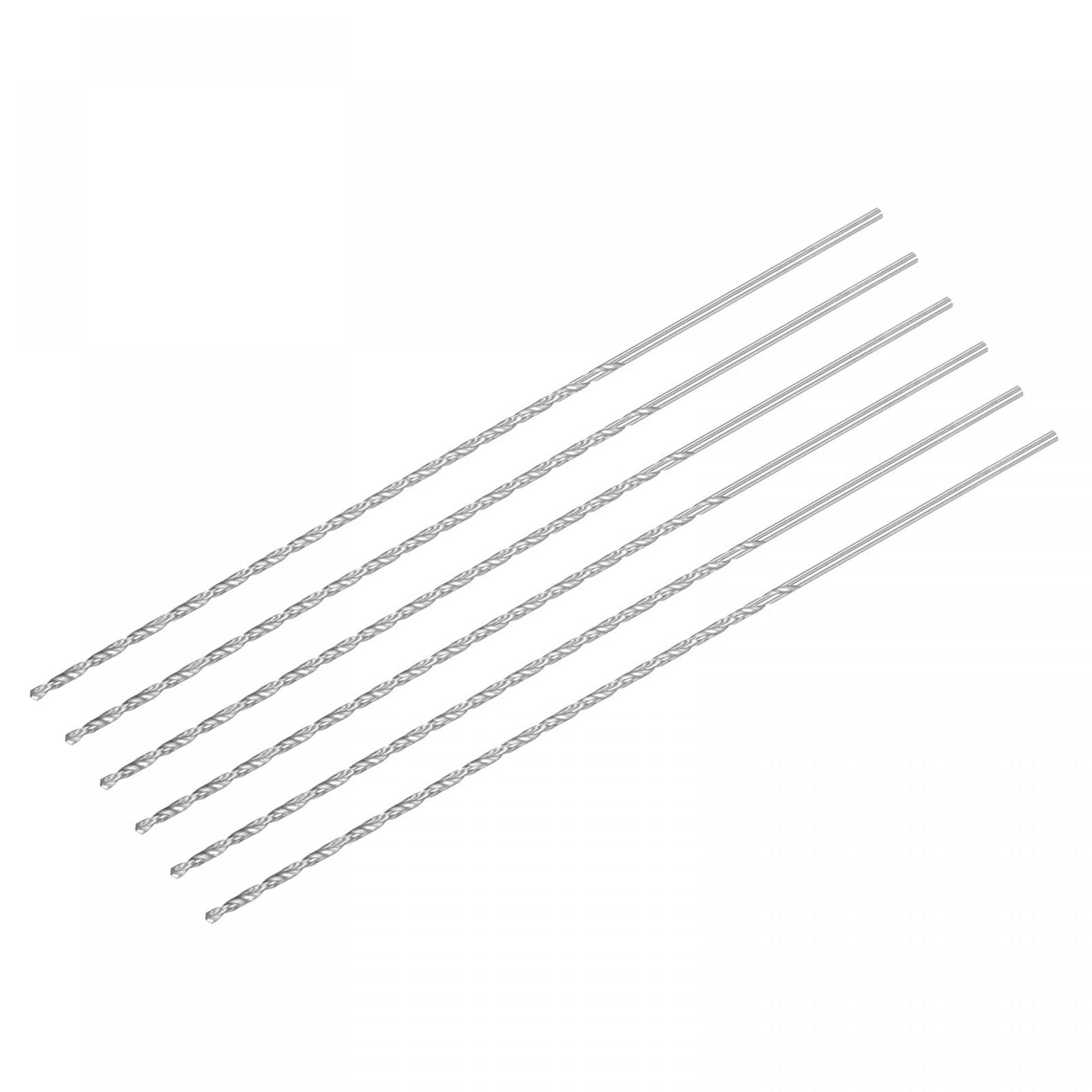 TA-VIGOR 6Pcs 2mm Extra Long Twist Drill Bits