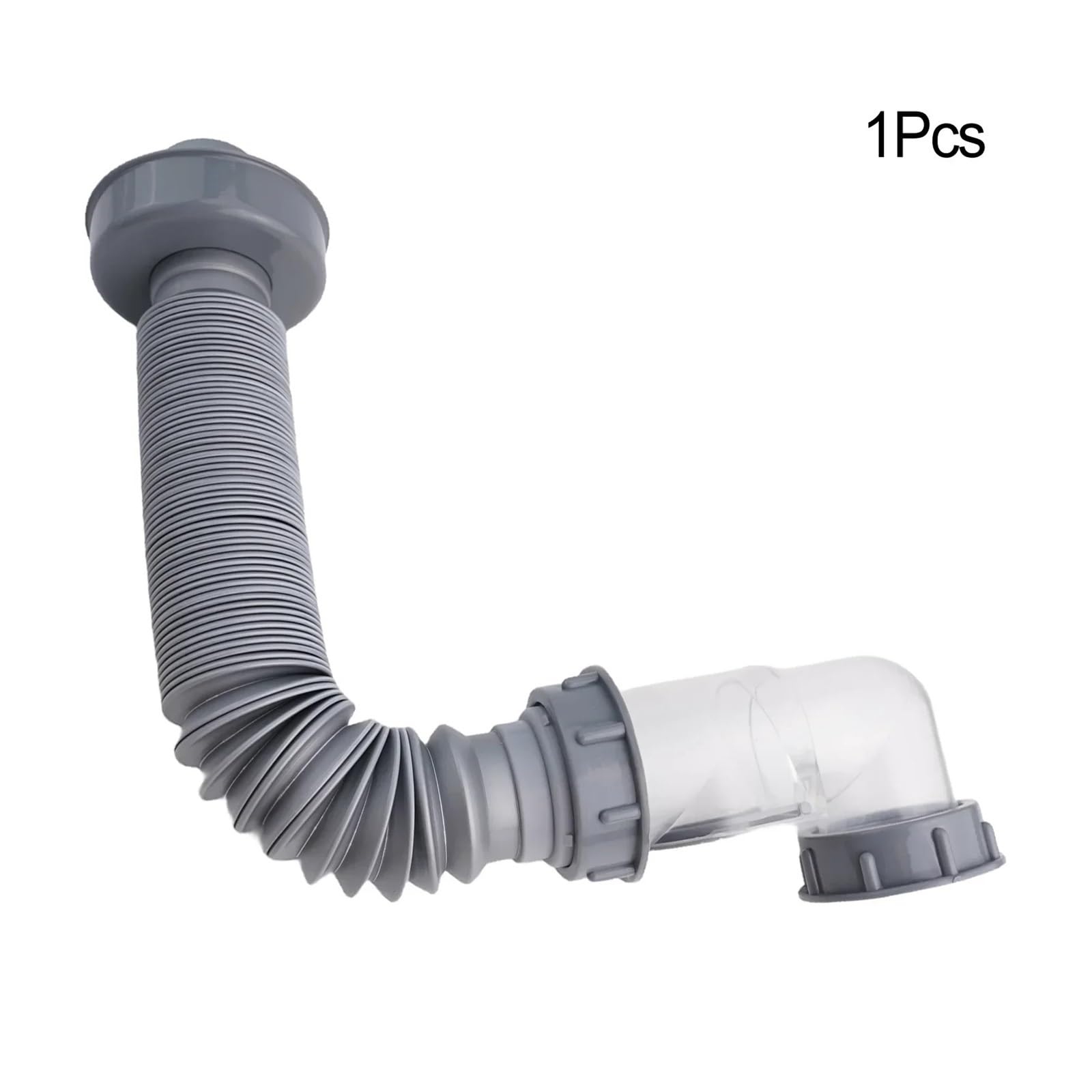 Accesorios de alcantarillado cocina Juego mangueras drenaje for fregadero Drenaje rápido Sello filtración basura Almacenamiento