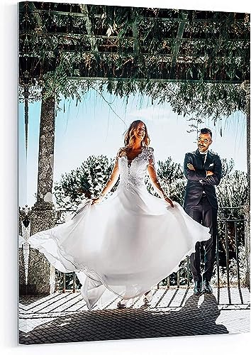 P&L Art. Personalized Custom Canvas Prints: Photo On Canvas 16X20 Transform Your Photos Into Stunning Framed Wall Art Digitally Printed Photo To Canvas Ideal For Home Decor Gifts Keepsakes thumb #1
